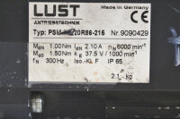 Lust PSM-N5-20R86-215 Servomotor + Neugart PL 70-10 Getriebe