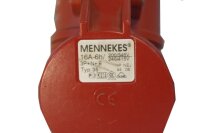 Mennekes 16A-6h Typ:35 Steckdose unused