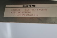 Siemens 6SC6101-2B-Z Simodrive 6SC 6101-2B-Z Rack Z=A20+A28+N13+V12+G10 used