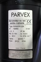 Parvex RS520GR1204 Servomotor 2700 rpm Used