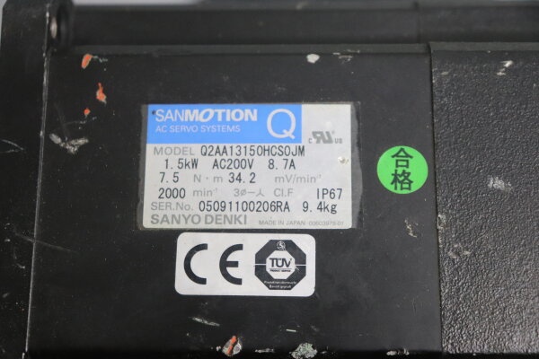 Sanmotion q sanyo denki america Sanyo Denki QS1J03AA0WNA3P01 AC