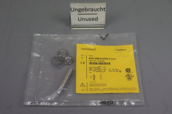 Turck Bi4U-EM12-AP6X-V1131 N&auml;herungsschalter unused OVP
