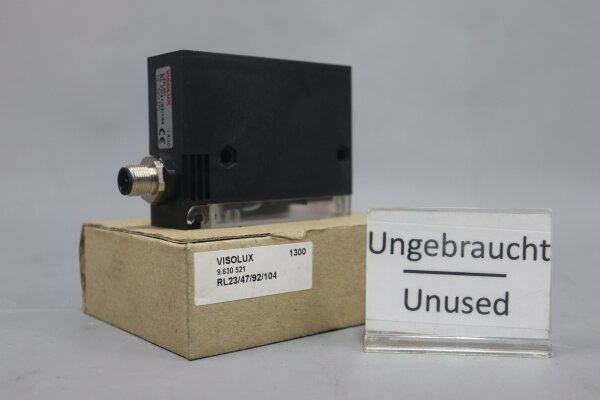 VISOLUX RL23/47/92/104 Reflexions-Lichttaster 10-30VDC Unused OVP