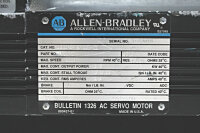 Allen Bradley 1326AB-B430E-21 Servomotor 1,5kW 3200rpm...