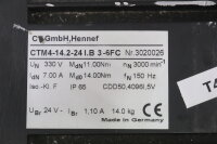 Control Techniques CTM4-14.2-24l.B 3-6FC 330V Servomotor...