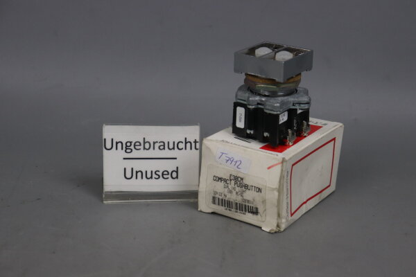 Cutler-Hammer E30CM Compact Series A4 120V Pushbutton Unused OVP