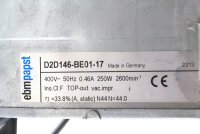 EBM Papst L&uuml;fter Radialventilator Walzenl&uuml;fter D2D146-BE01-17