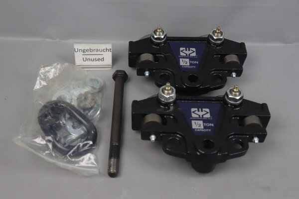Frost Inc. 0600400 S3 Hand Pushed Beam Trolleys 1/2 Ton unused