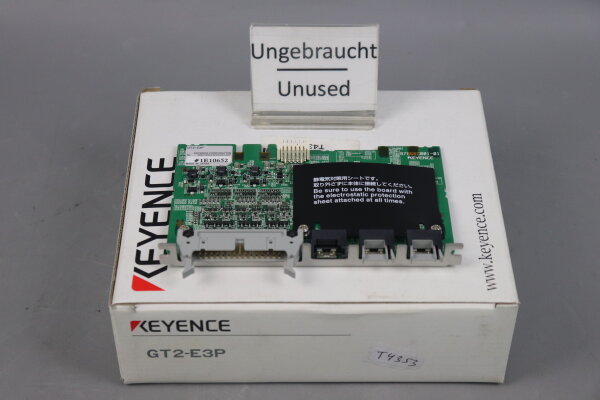 Keyence GT2-E3P Expansion Card for GT2-100P Unused OVP