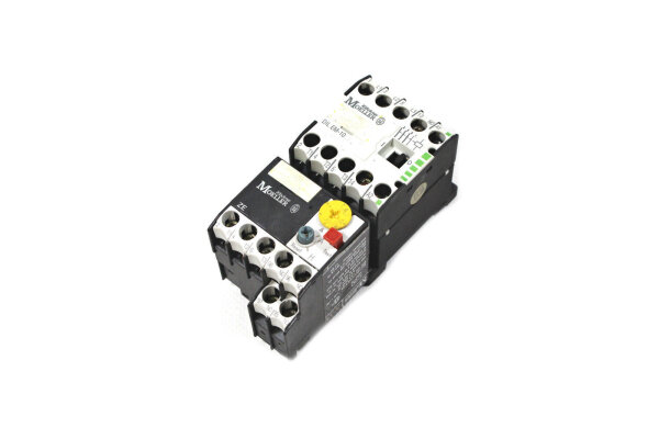 Kl&ouml;ckner Moeller DIL EM-10 + ZE-4.0 Motorschutzrelais used