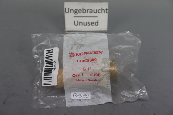 Norgren Sinterbronze-Schalld&auml;mpfer T40C8800 unused