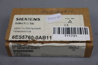 Siemens Simatic S5 6ES5760-0AB11 Ver. 12 Abschlu&szlig;stecker Used OVP