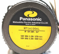 Panasonic M71A10G4L Motor 10W unused