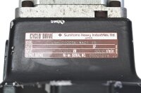 Panasonic MUMA082A1H 0,75 kW Servomotor + CYCLO DRIVE CHVXM-6100SK-WA01-15 Getriebe used