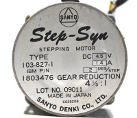 Sanyo Denki I 03-827-I DC 4.5V 1.4A  Schrittmotor Used