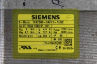 Siemens 1FK7060-5AF71-1UG2  Servomotor 1.48kW 3000/min unused