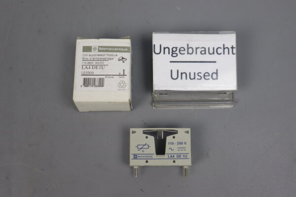 Telemecanique LA4 DE1U Beschaltungsmodul 023309 110-250V  unused OVP