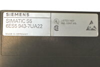 Siemens Simatic S5 6ES5 943-7UA22 CPU Used
