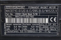 Indramat MAC071C-0-US-4-C/095-B-0/WI522LV Servomotor + Haidenhain 297 252-32 Encoder Unused