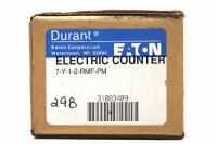 Durant Eaton 7-Y-1-2-RMF-PM Analog Counter 24VA unused OVP