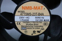 NMB-MAT 4715MS-23T-B4A 230V AC 50/60Hz 15/13W L&uuml;fter...