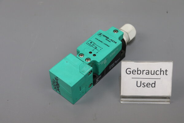 Pepperl+Fuchs NJ15+U1+E2 Steckbarer N&auml;herungsschalter used