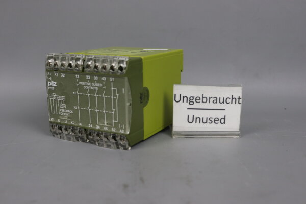 Pilz PZE 5 4S/1&Ouml; 474910 Sicherheitsrelais unused