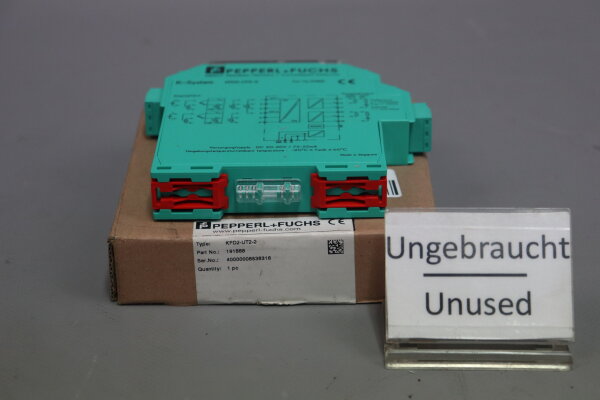 Pepperl+Fuchs KFD2-UT2-2 191888 Temperaturmessumformer unused OVP