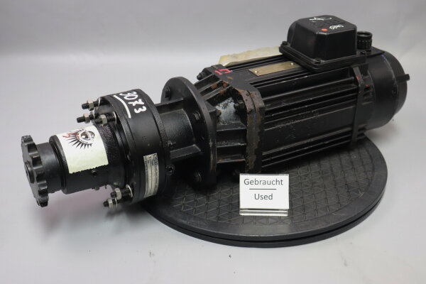 BBC QK140-2R1101 Servomotor 0.8kW 1435/min + CYCLO XFMGS 82-11/BX used 
