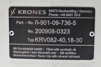 Krones KRV082-40, 18-30 Getriebe unused