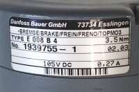 Bauer BG10X-11/D08MA2-SL-S/E008B4 Getriebemotor 0,55 kW + Danfoss E008B4 unused
