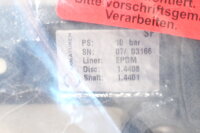 Absperrklappe DN 80 PN16 CF8M 80 Z014-A mit Rasthebel( EBRO)
