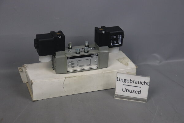 Bosch 0 820 024 559 Ventil + 2x Bosch Rexroth 1824210294 Magnetspulen unused OVP