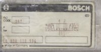 Bosch 0 820 028 994 Pneumatikventil