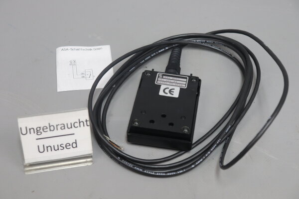 ASA 8036 0447 FM1 SS1 F4 Fu&szlig;taster unused