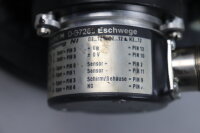 Berger Lahr 4AL-0350-30-5/X01 Servomotor + D2SR12 S 6 Impulsgeber IP 65 Used
