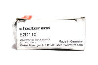 IFM E2D110 efector200 Montageset unused  OVP