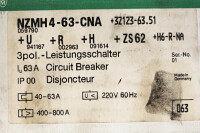 Kl&ouml;ckner Moeller NZMH4-63-CNA Leistungsschalter Unused