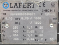 Lafert 3842503783-871 Elektromotoren