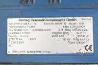 Demag DKUN2-400-K-V1-F4 Kettenzug Kran 0,75/0,17KW 50Hz...