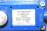 Walther Flender Getriebe SP005 ECE unused
