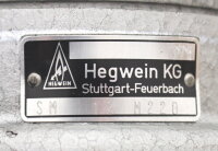 Hegwein KG SM 12 M220 Ventil Unused