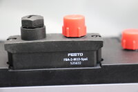 Festo CPV14-VI 18210 + CPV14-GE-DN2-8 525878 + FBA-2-M12-5 pol 525632 used