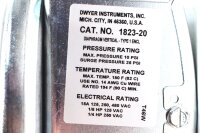 Dwyer 1823-20 Pressure Switch Series 1800 OVP/unused