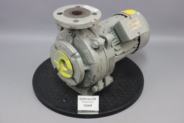 Siemens 1LA5080-2AA91-ZN00 Elektromotor mit Pumpe Used