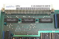 Heller Uni-Pro CPU C23.040221X-02818 Board 23.040221X unused