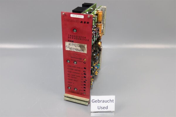 Baldor ASR THM 200-20-700 Servocontroller used