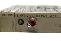 Siemens Simatic S5 6ES5926-3SA11 Zentralbaugruppe...