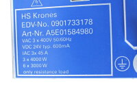 HS Krones A5E01584980 Servo drive -used-