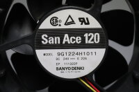 Sanyo Denki San Ace 120  9G1224H1011 119x119x38mm L&uuml;fter Used
